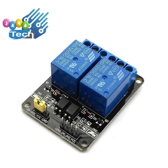 Modul Relay 2 Channel 12V DC