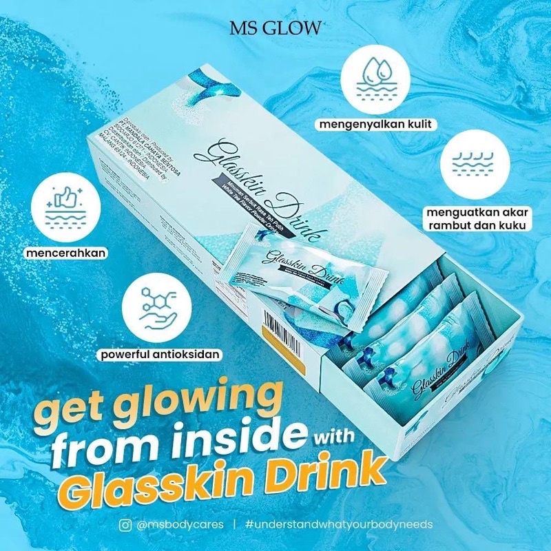 

Glasskin drink msglow