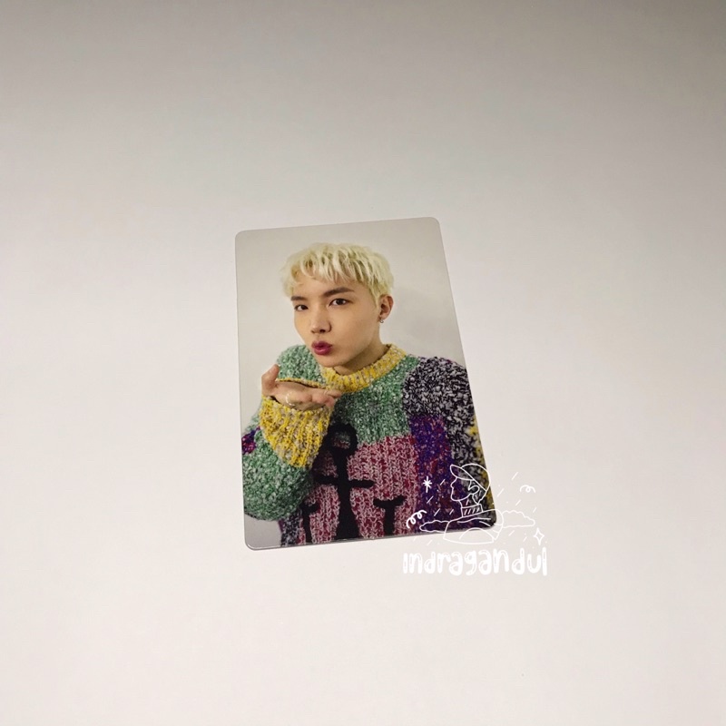 PHOTOCARD PC BTS JAPAN FC RENEWAL MOBILE JHOPE