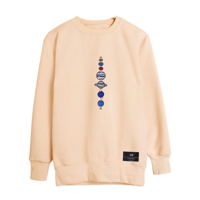 Crewneck Pria NASA Planet / Crewneck Nasa US Planet Global Premium Terbaru