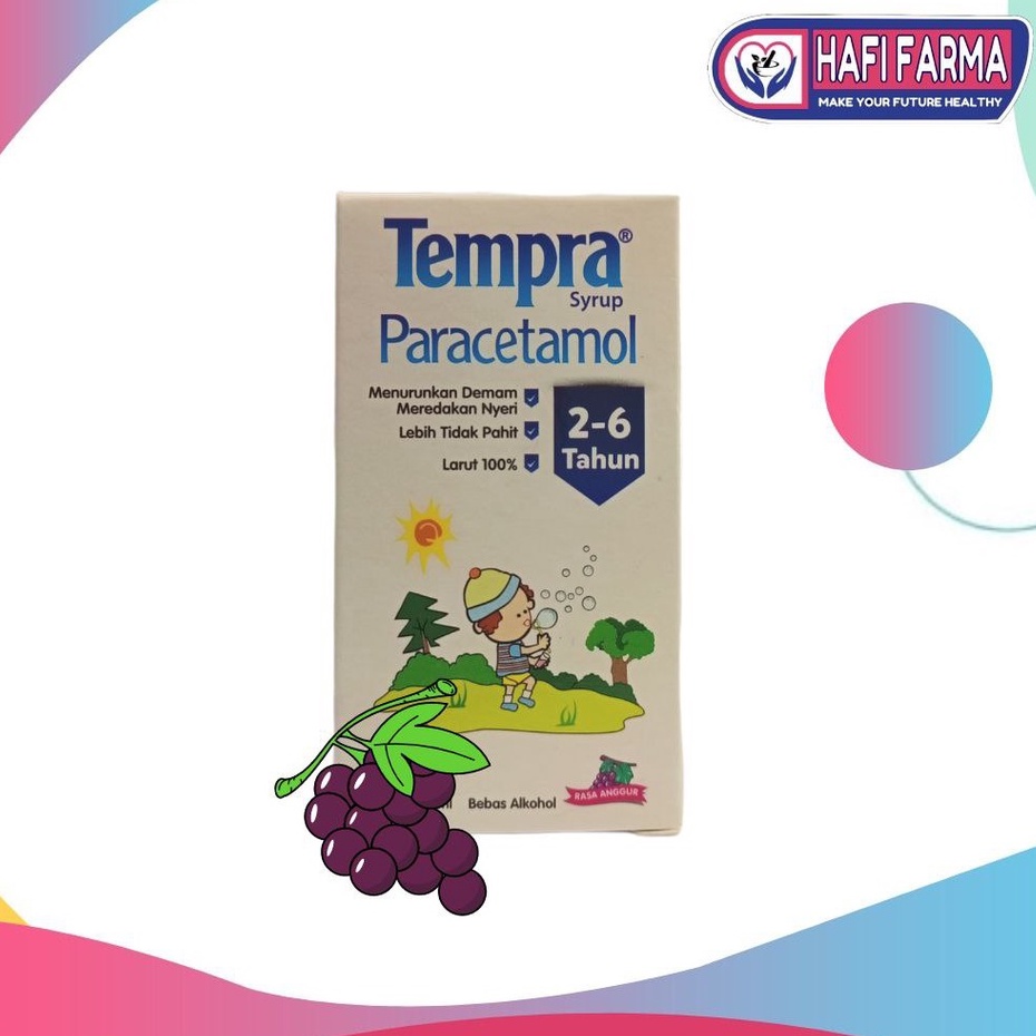 TEMPRA SYRUP 2-6 TAHUN 30ML ANGGUR