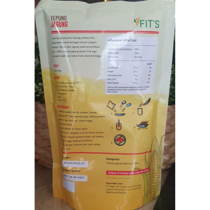 

Ds501D0 Fits Tepung Jagung Kasar (Polenta) Non Gmo Polenta Corn Flour 500 G Gr0B1