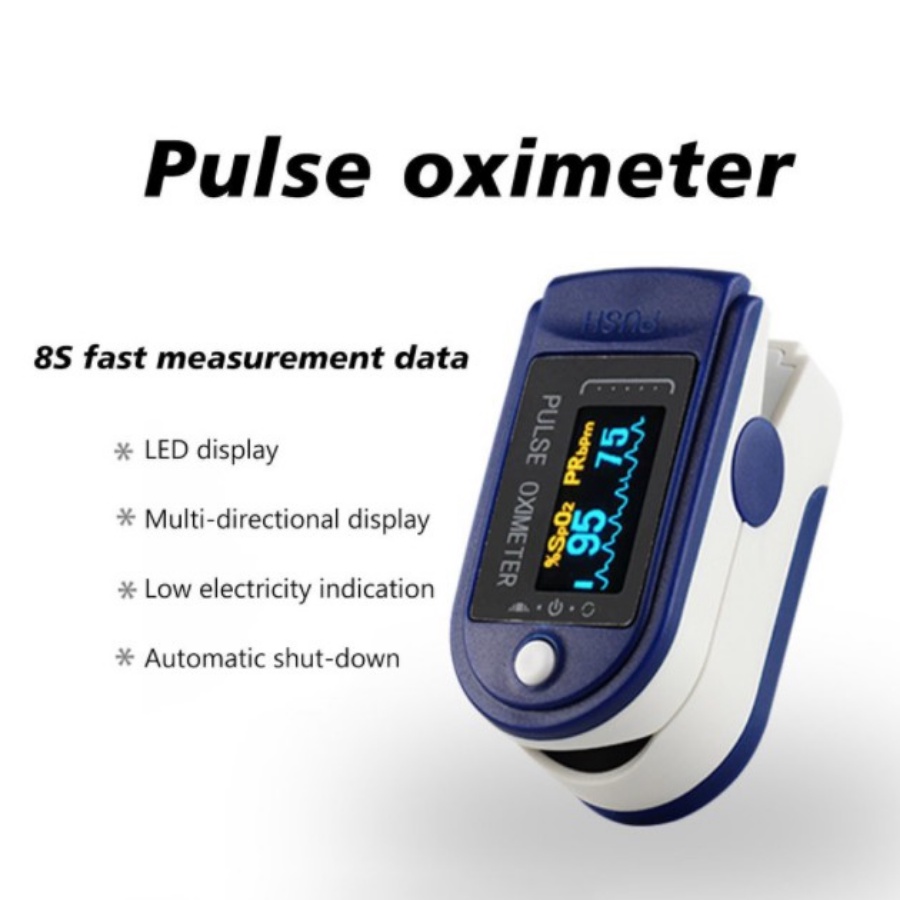 OXIMETER ALAT PENGUKUR OKSIGEN Fingertip Pulse TFT LK87 89