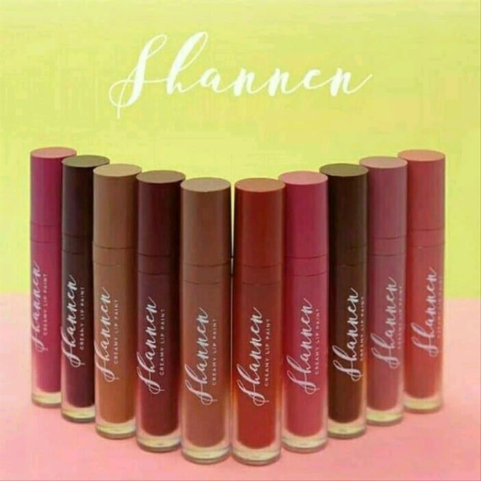 KINDSTORE❤ | SHANNEN LIPCREAMY / LIP PAINT SHANNEN LIPSTICK