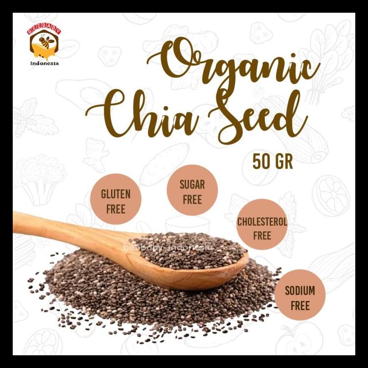 

CHIA SEED SUPER FOOD 100 GR BERKUALITAS