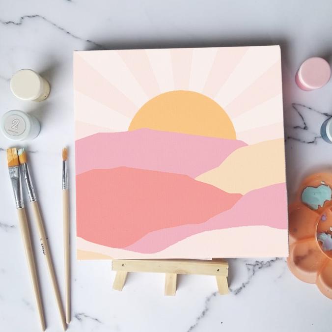 

TERBARU Paint by number lukisan sunrise canvas 20x20 cm/CAT AKRILIK SET/CAT AKRILIK SET 24 WARNA/CAT AKRILIK PASTEL/CAT AIR/CAT AIR LUKIS SET/CAT AIR GIOTTO/KUAS LUKIS 1 SET/KUAS LUKIS KECIL/KUAS LUKIS LENGKAP/KANVAS LUKIS/KANVAS LUKIS SKETSA/KANVAS LUKIS