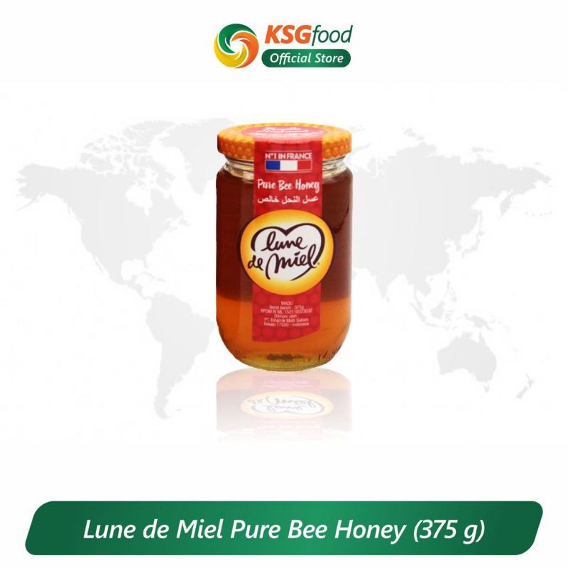 

LUNE DE MIEL Madu PURE BEE HONEY 375GR