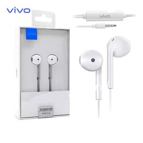 Headset / Handsfree Vivo XE680 Original New Hifi Headphone With Mic / Earphone Stereo with Mic Super Bass In-Ear Support All Smartphone