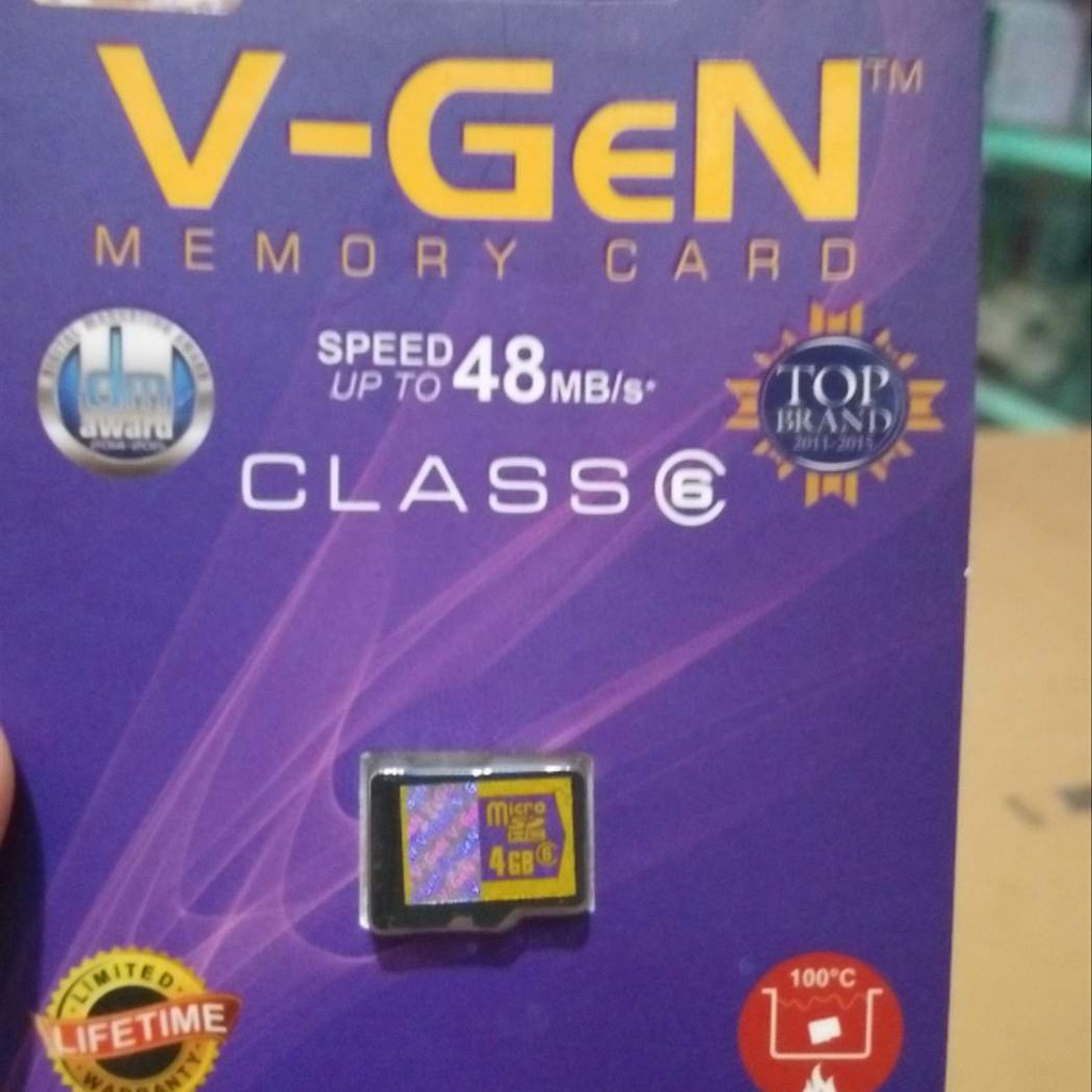 memory card vgen 4gb
