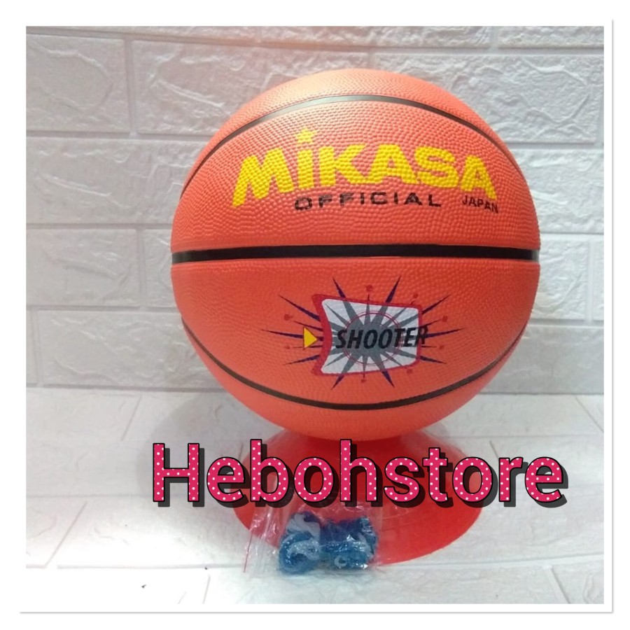 Bola Basket MIKASA NYLON SHOOTER +pentil jaring ORIGINAL