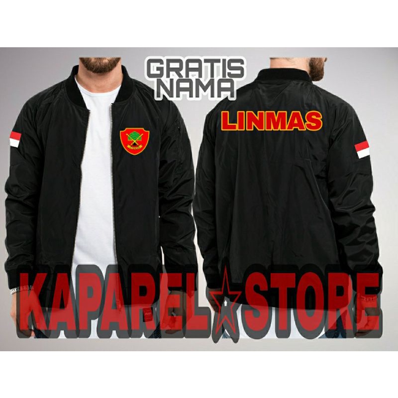 Jaket Bomber Linmas Jaket Bomber Linmas Terbaru Jaket Bomber Polisi