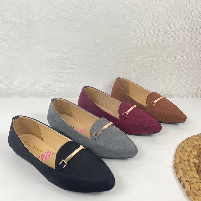 Onlashoes - Flat Shoes YL01 Sepatu Flat Wanita