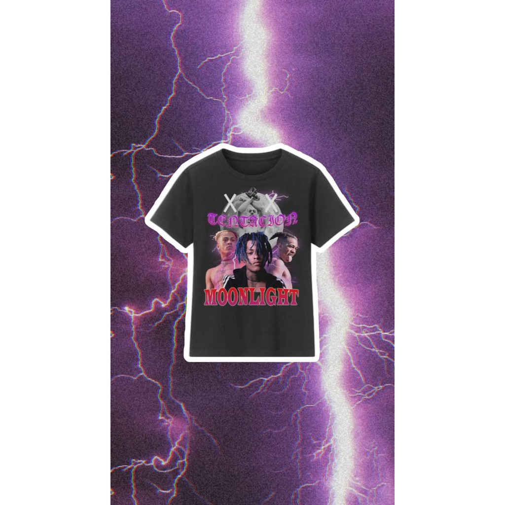 XXX TENTACION HOMAGE TEE, KAOS VINTAGE, KAOS CASUAL, BAJU XXX TENTACION, (SPESIAL PACKING)