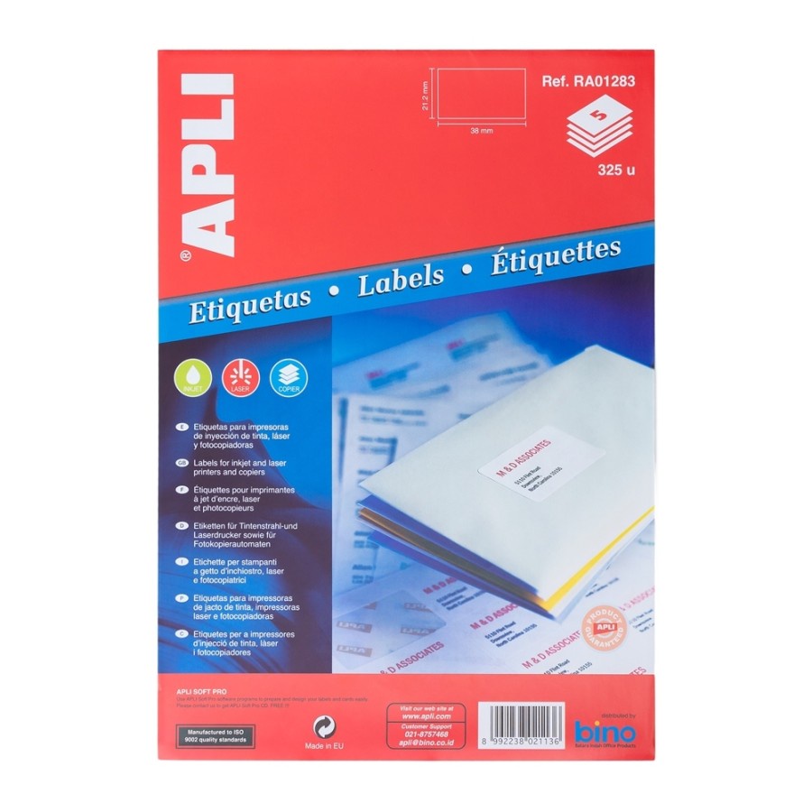 

Apli Label Stiker Putih A4 Label White Paper