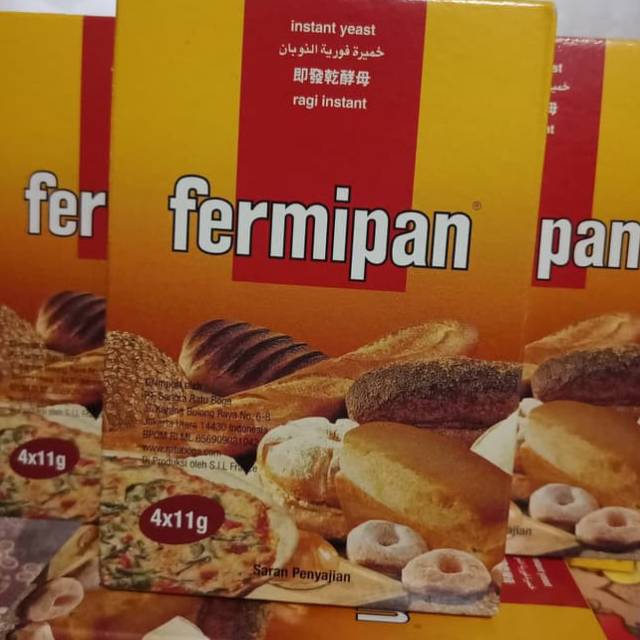 Fermipan Sachet Fermipan Tepung Ragi instant 1,x 11g