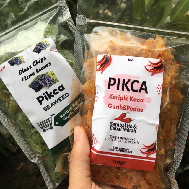 

pikca (keripik kaca )