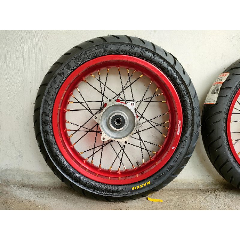 Paket Ban Supermoto CRF 150 L V Rossi Maxxis