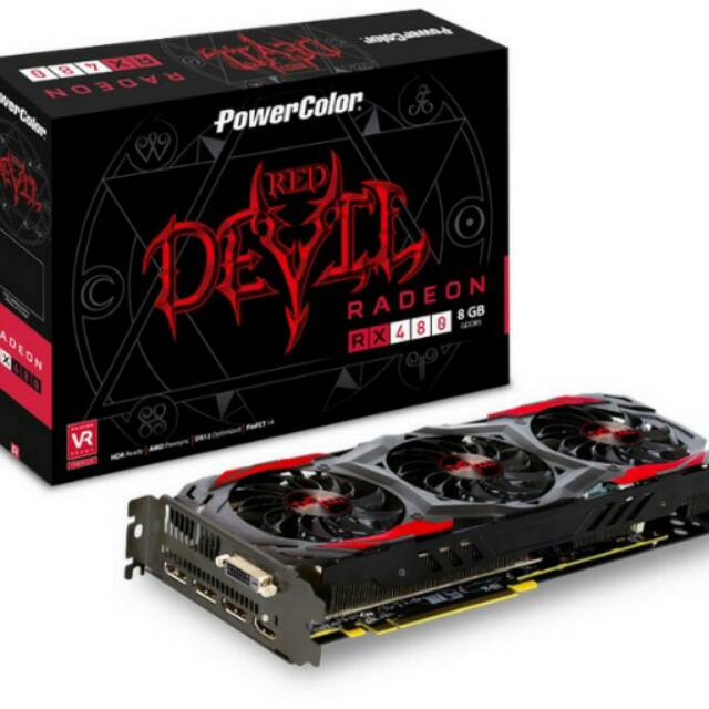 PowerColor RX 480 8GB DDR5 RED DEVIL