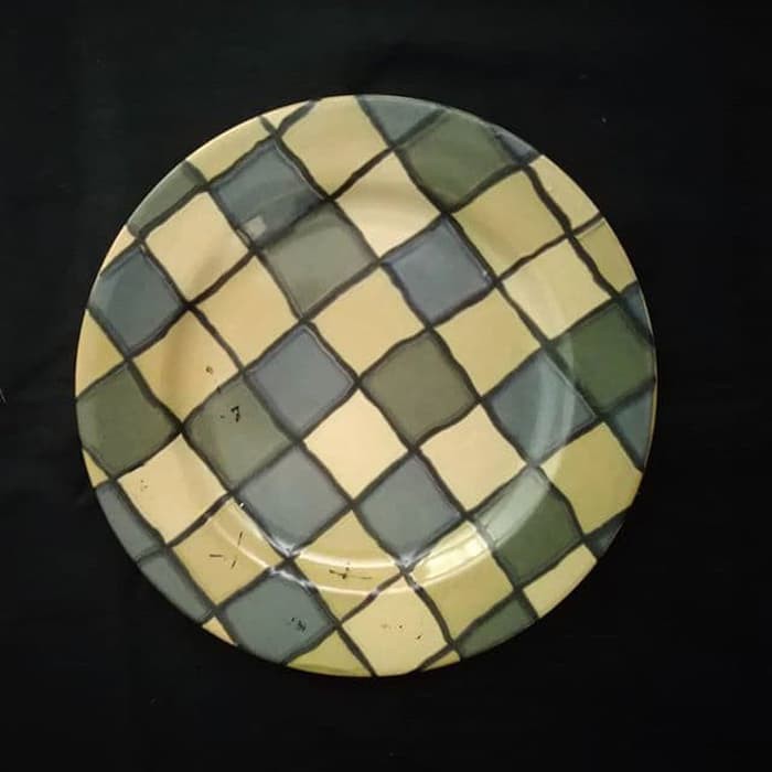 PIRING MAKAN / HIAS KERAMIK SANGO MOTIF TOKYO