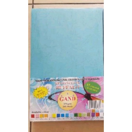 

kertas bufalo warna biru