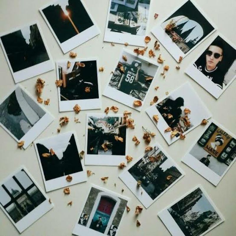 Polaroid 2R Laminasi Mengkilap 100 Foto