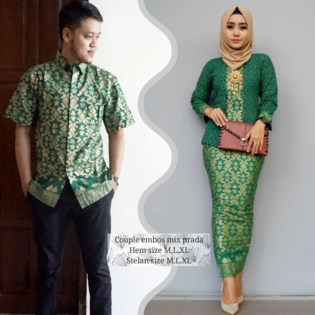 70 Desain Baju  Couple Warna  Hijau  Desaprojek