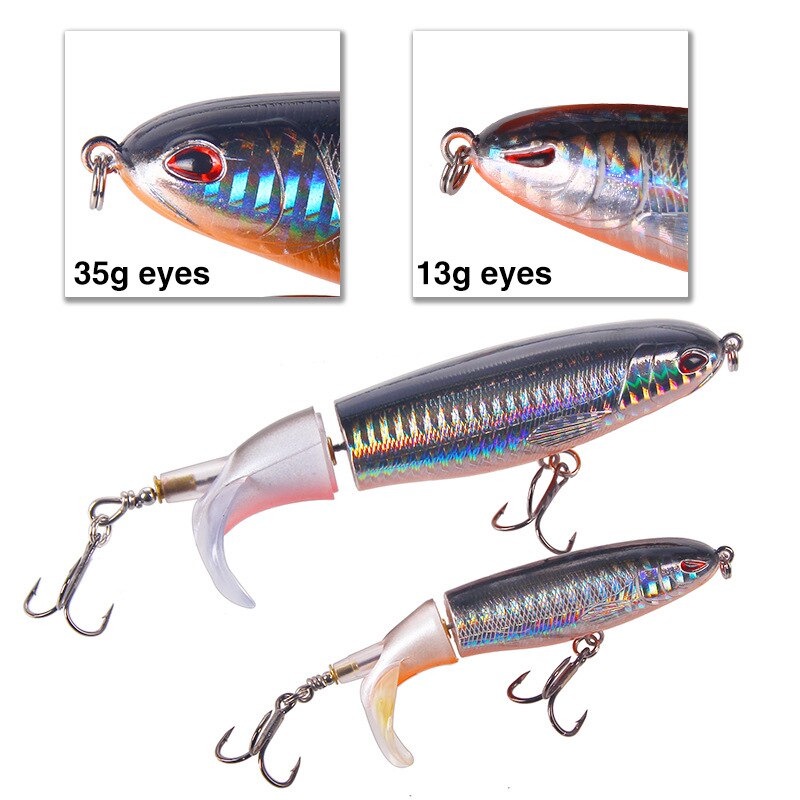 Umpan Pancing Popper Fishing Lure Bentuk Ikan Long Tail 13G - Atriptime