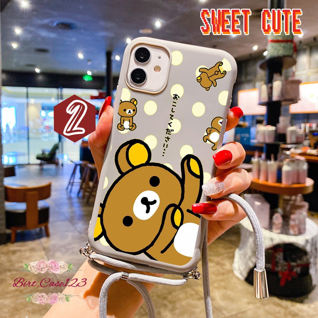 Softcase Slingcase Tali Lanyard Candy SWEET CUTE Xiaomi Redmi Note 3 4 4x 5a 5 6 7 8 9 10 Pro BC3783