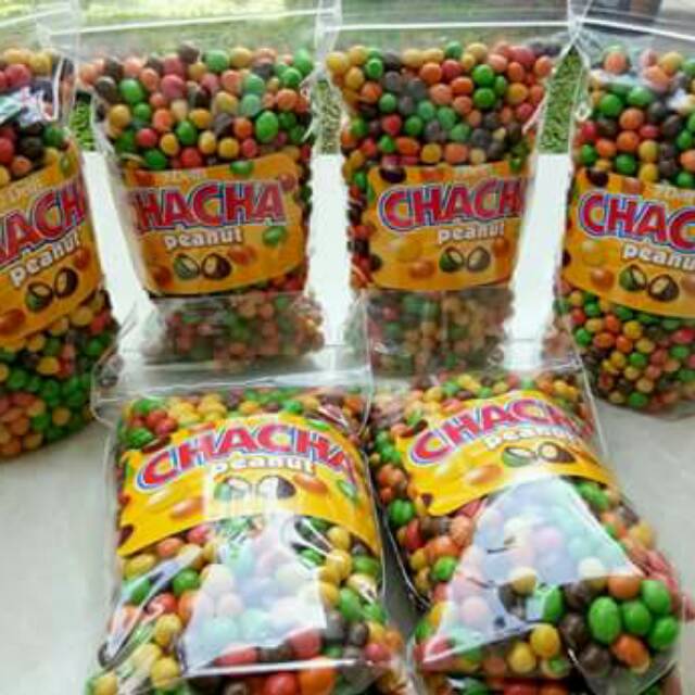 

Chacha isi kacang & isi coklat