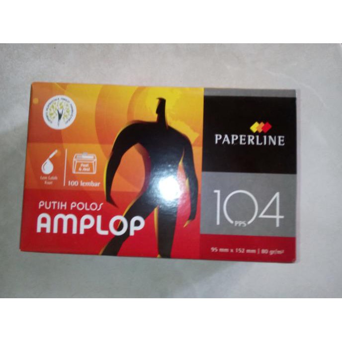 

Promo AMPLOP Putih (kecil) Merk PAPERLINE 104 Hvs 80 Gsm Terlaris