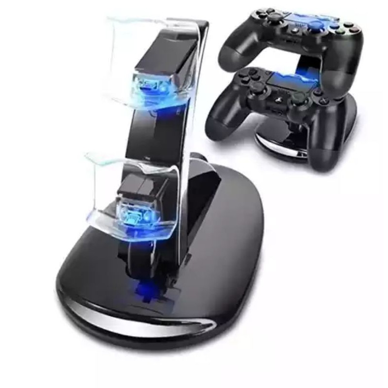 OIVO Dual Charging Dock Stand Stik Stick PS4 Wireless Controller