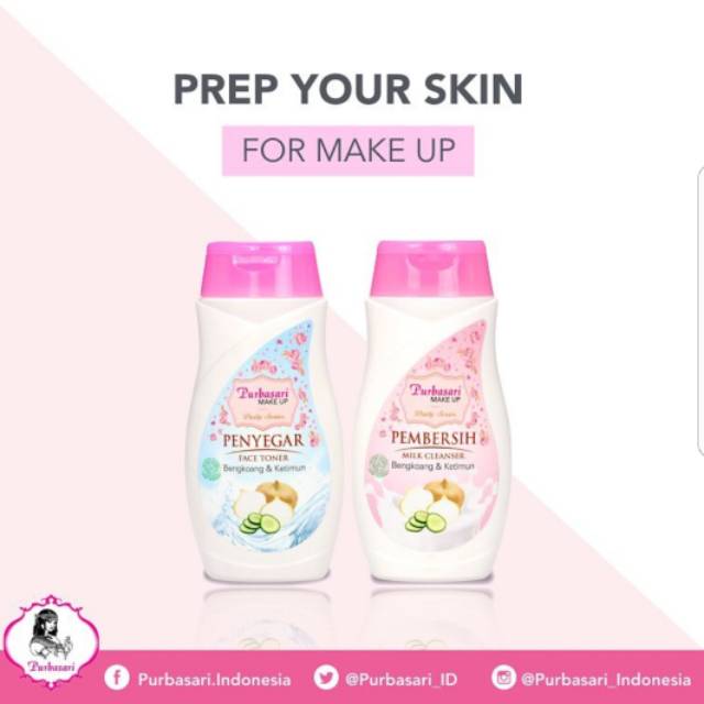 Purbasari Pembersih &amp; Penyegar 100ml