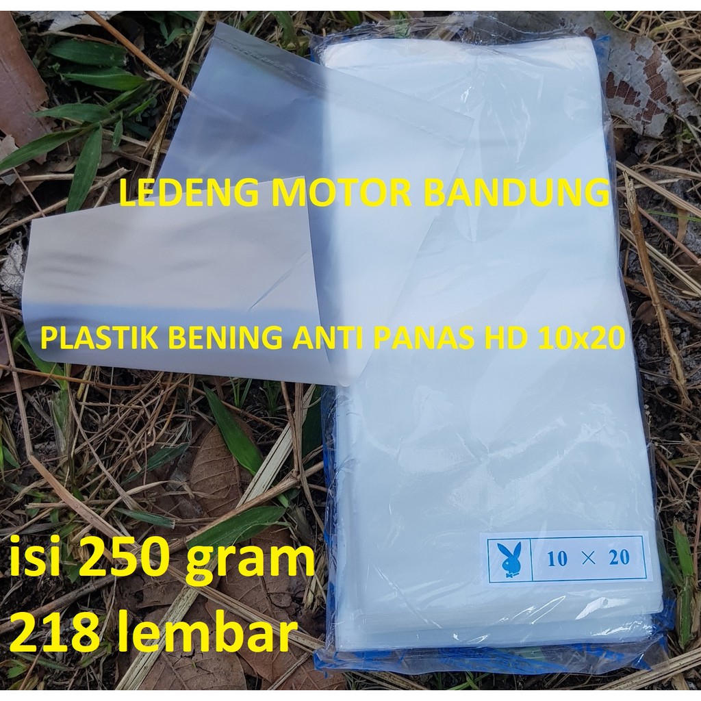 Kantong Plastik Tahan Panas HD 10x20 Tebal Makanan Kuah Sayur