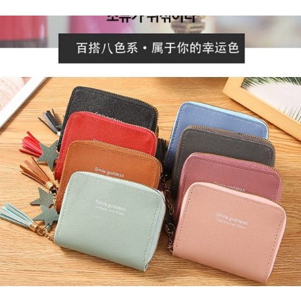 D03 COD DOMPET WANITA DOVE MINI GRACE KOREAN FASHION TRENDY FASHION WALLET | FADHILAH SHOP BJB