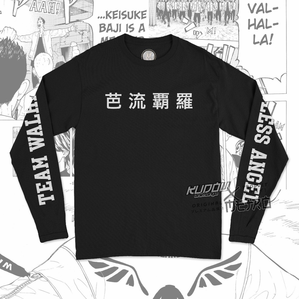 Longsleeve Team Valhalla Tokyo Manji Anime Tokyo Revengers Manga Premium Unisex