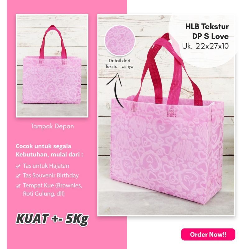 

RYAGAKO Goodie Bag Brownies Roti Gulung Tas Spunbond 3D Premium Kotak Nasi 27x10 cm Hajatan Nikahan Souvenir Lebaran Tas Tahlilan Tahilan Buku Yasin Tas Berkat Tas Hantaran