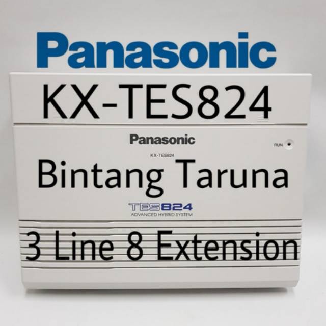 Pabx Panasonic TES824 (3 Line 8 extension) Pabx Panasonic KX-TES824