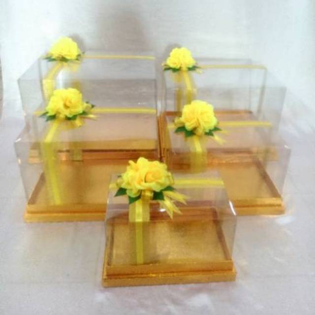 Kotak seserahan 1 set isi 5