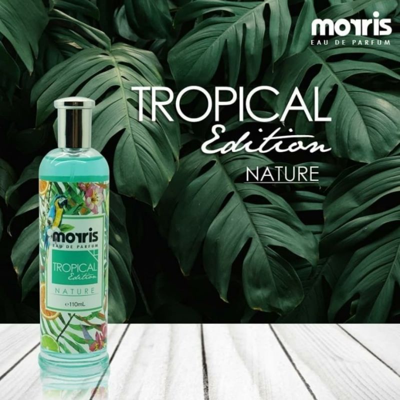 MORRIS PARFUM TROPICAL EDITION 110ML EDP - PARFUM MORRIS TROPICAL