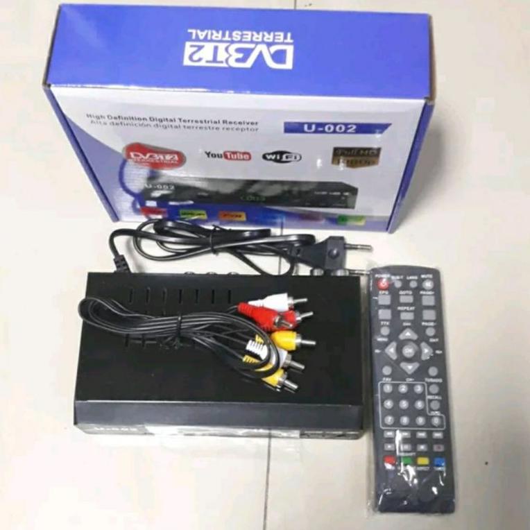 Premium Set Top Box Digital TV DVB T2 U002-STB TV Digital DVB T2 U002-STB DVB T2 U002-Set Top Box DV