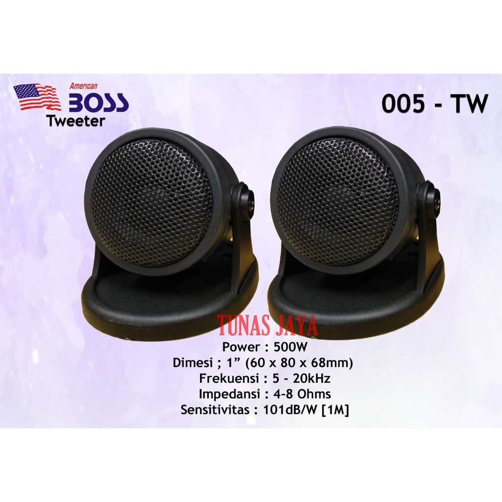 Piezo Tweeter American Boss TW 005  Tweeter mobil American Boss TW005