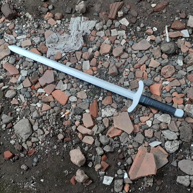 Mainan Pedang Kayu Medieval Knight Wooden Sword ( Pedang Cosplay )