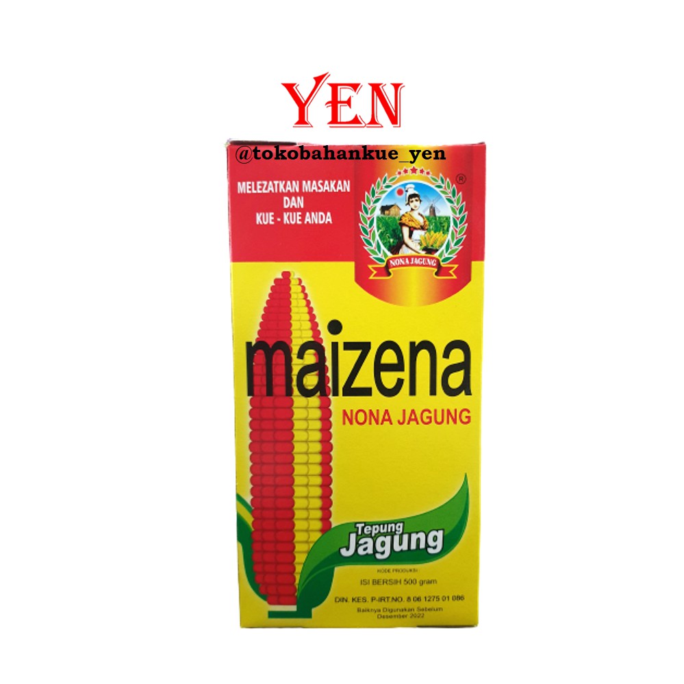 

Nona Jagung Maizena / Tepung Jagung / Maizenaku / Tepung Maizena Corn Strach / Corn Flour 500gr