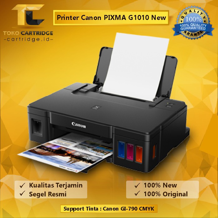 Jual Printer Inkjet Canon Pixma G1020 G1010 Inktank System New Original Resmi Penerus G1000 1764