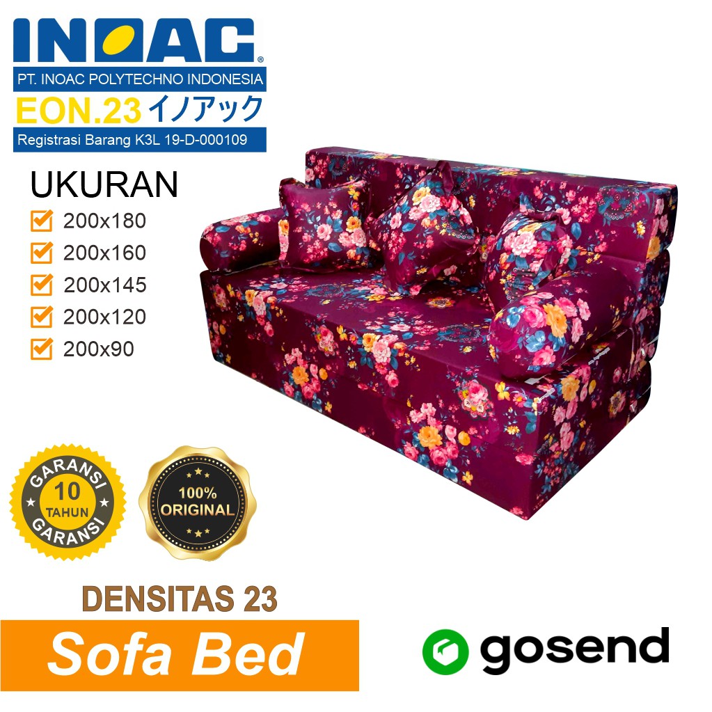 Sofa Bed Inoac Semua Ukuran ORIGINAL INOAC Garansi 10 Tahun EON LG D 23 Asli