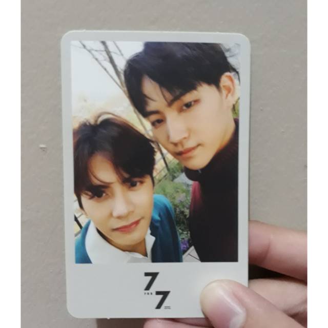 READY UNIT PHOTOCARD JB-JACKSON GOT7 7 FOR 7 PRESENT EDITION ALBUM