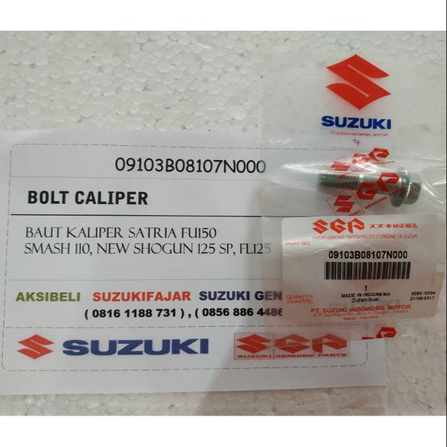 Baut Kaliper Suzuki Satria Fu150