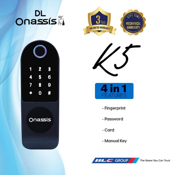 Onassis K5 Handle Pintu Digital