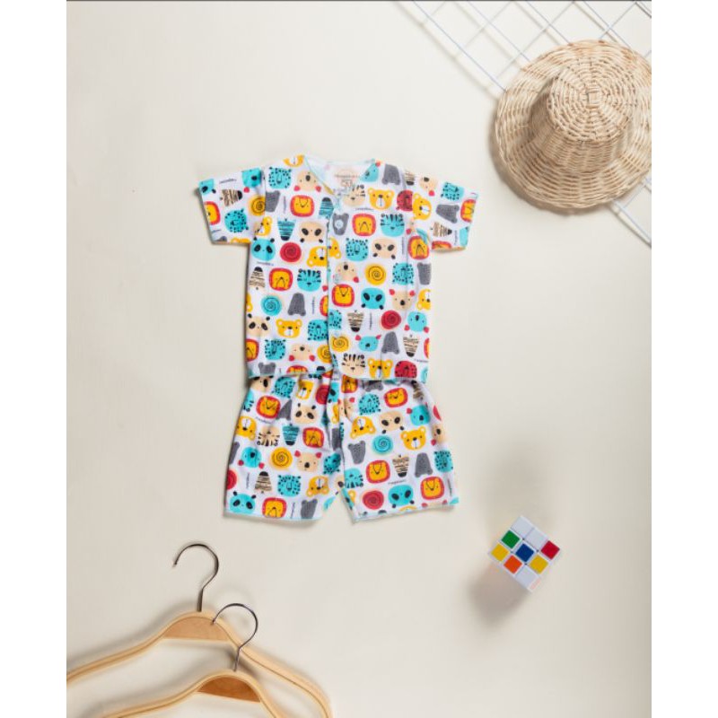 Nagatomi Baju Bayi Pendek Setelan pendek SNI