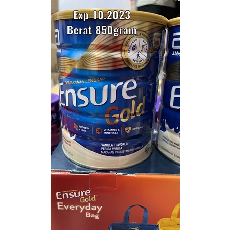 

Import Ensure Gold Rasa Vanila 1kelang isi 850g